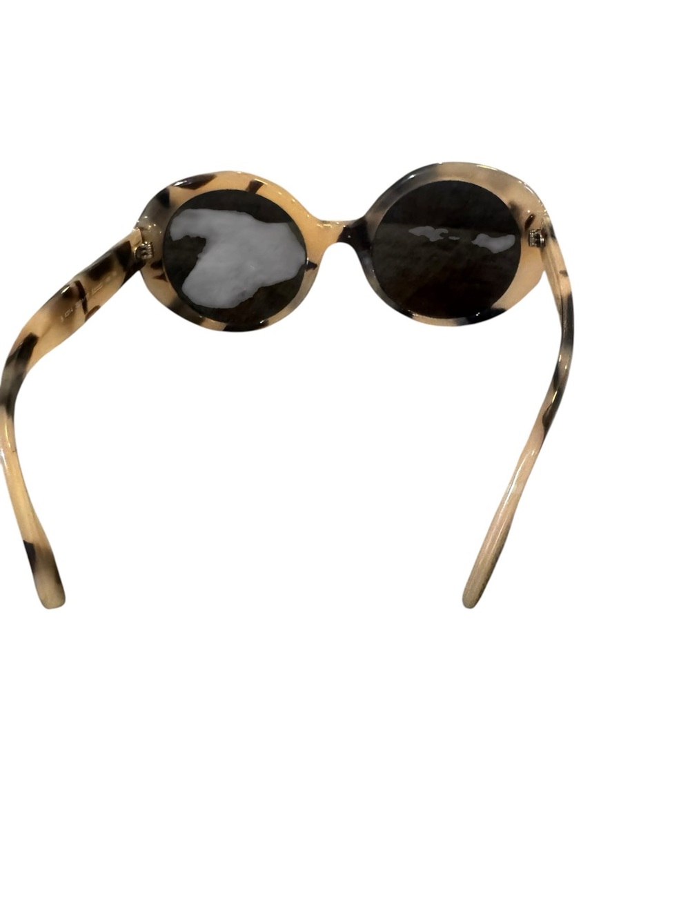 NEW IN BOX women’s BURBERRY 52mm Ella spotted horn Round Oversize Sunglasses - Picture 5 of 8